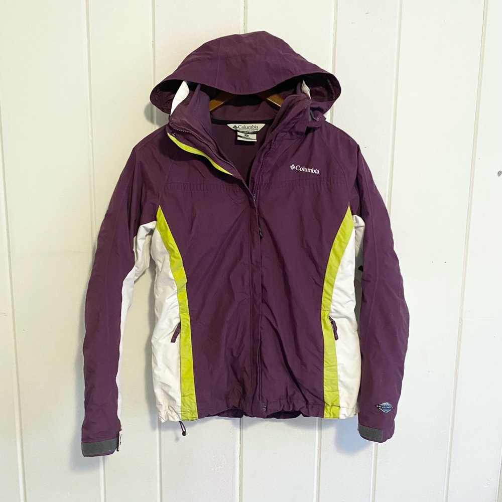 Womens Columbia 3-1 ski jacket